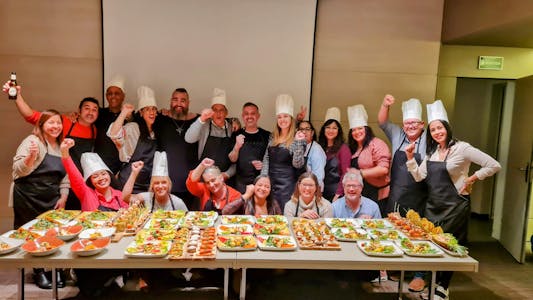 Cooking courses at home, masterchef activity and teambuilding