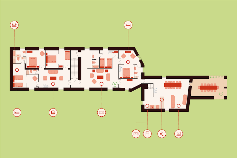 Can Fort - First floor