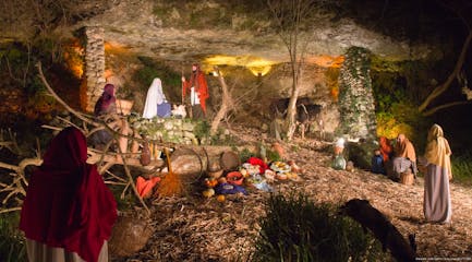 Live Nativity scene of Bàscara