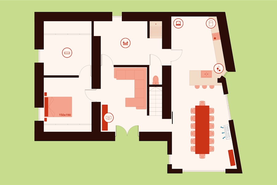Hostal Vilafreser - Ground floor